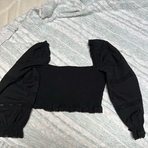 Cropped blouse